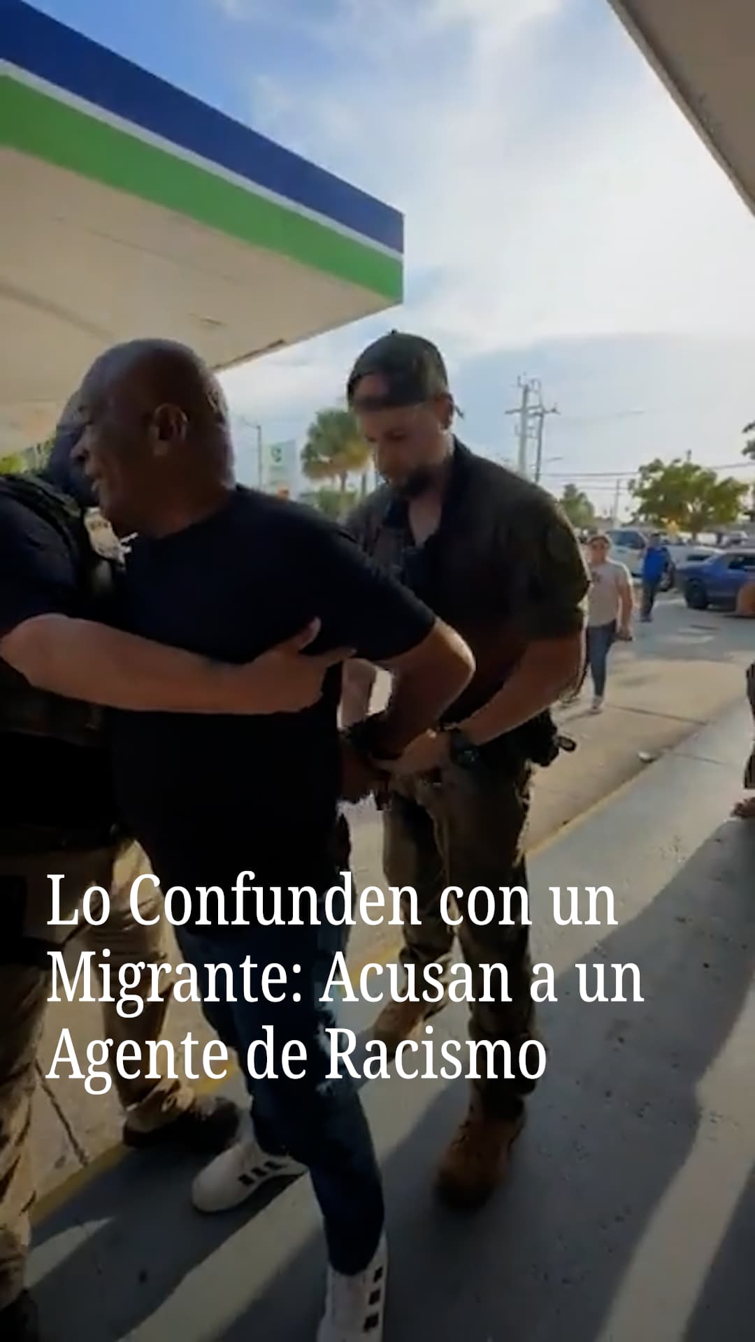 “¡Eso es perfilamiento racial!”; detienen a un hombre por su apariencia