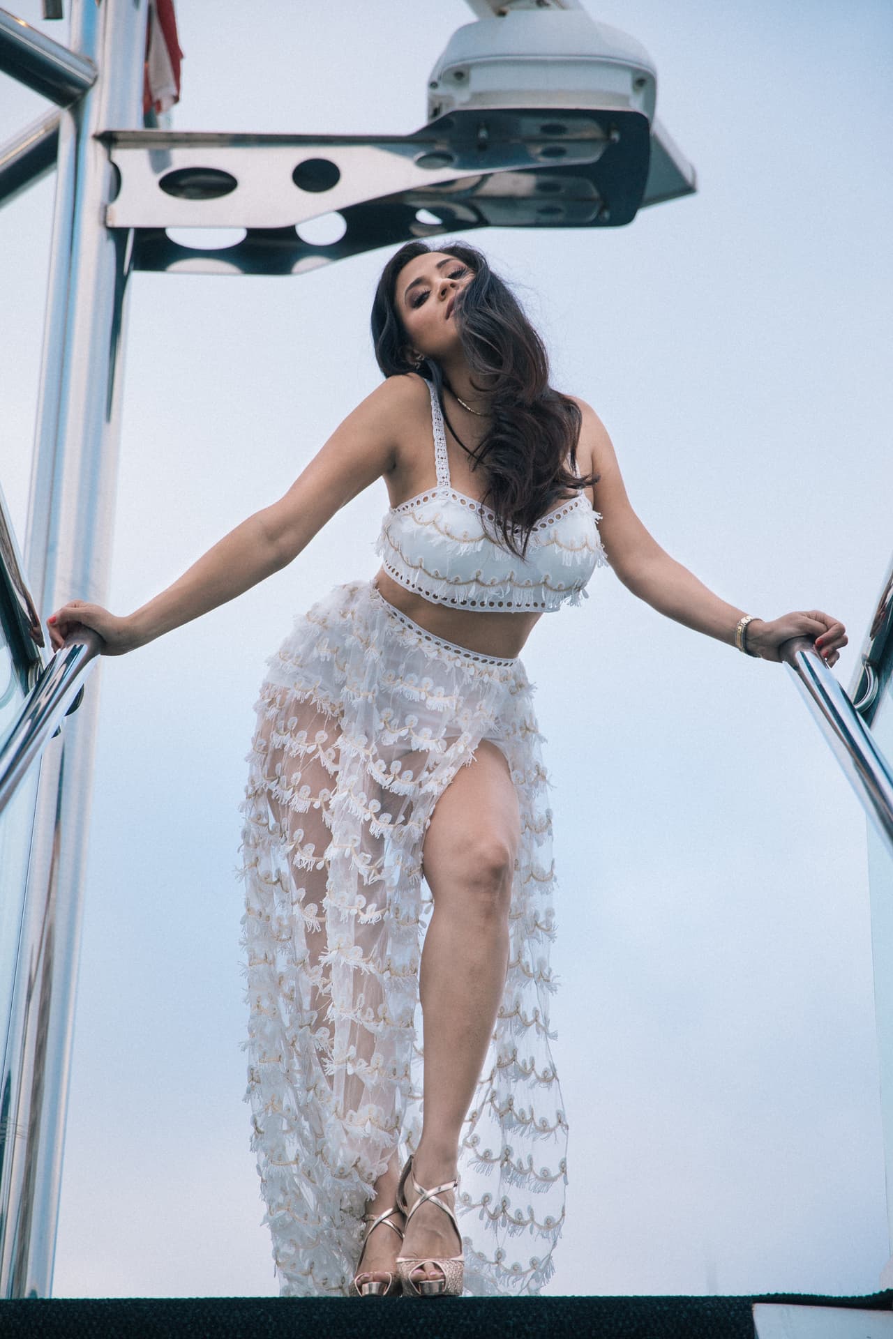 Carlita nos dejó boquiabiertos con esas poses.