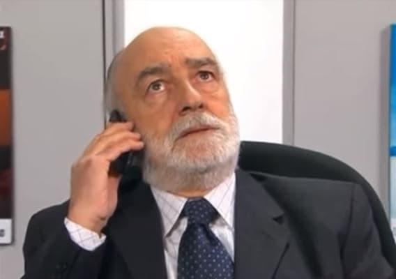 Se trata del actor Javier Gnecco, quien murió a los 81 años de edad el pasado 14 de octubre luego de padecer una grave enfermedad, según reveló el portal de 
<a href="https://www.tvynovelas.com/co/tv-y-novelas/un-adios-para-el-actor-javier-gnecco/" target="_blank">TvyNovelas</a>.