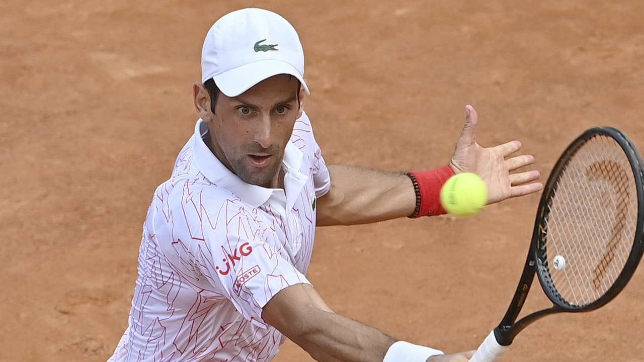 Avanza Novak Djokovic a la Final del Masters de Roma