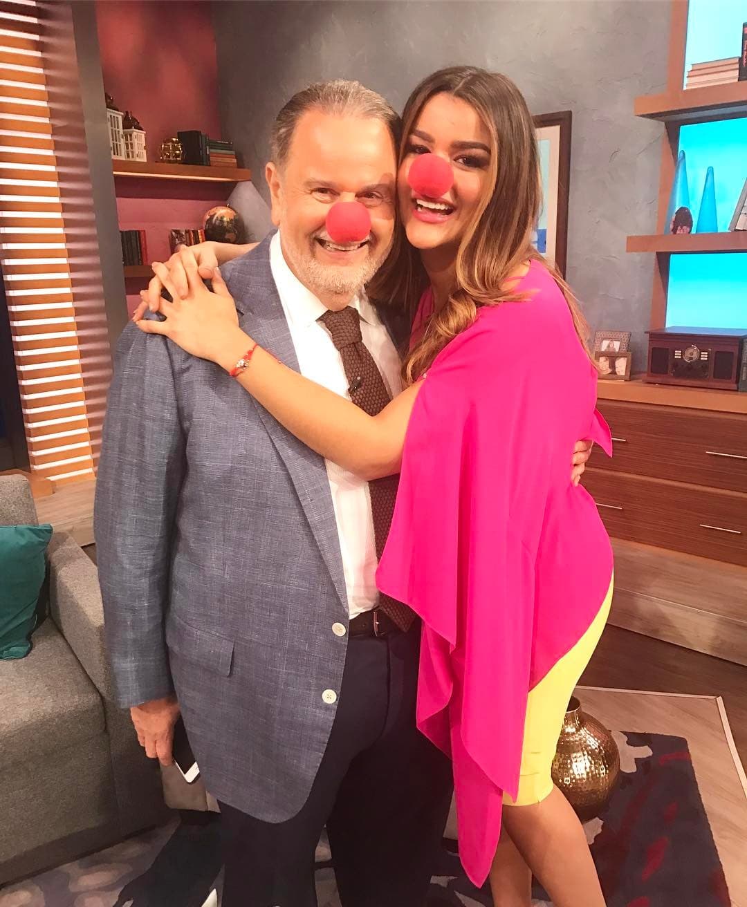 La presentadora dominicana ha expresado que Raúl es un gran ser humano "con un corazón gigante".