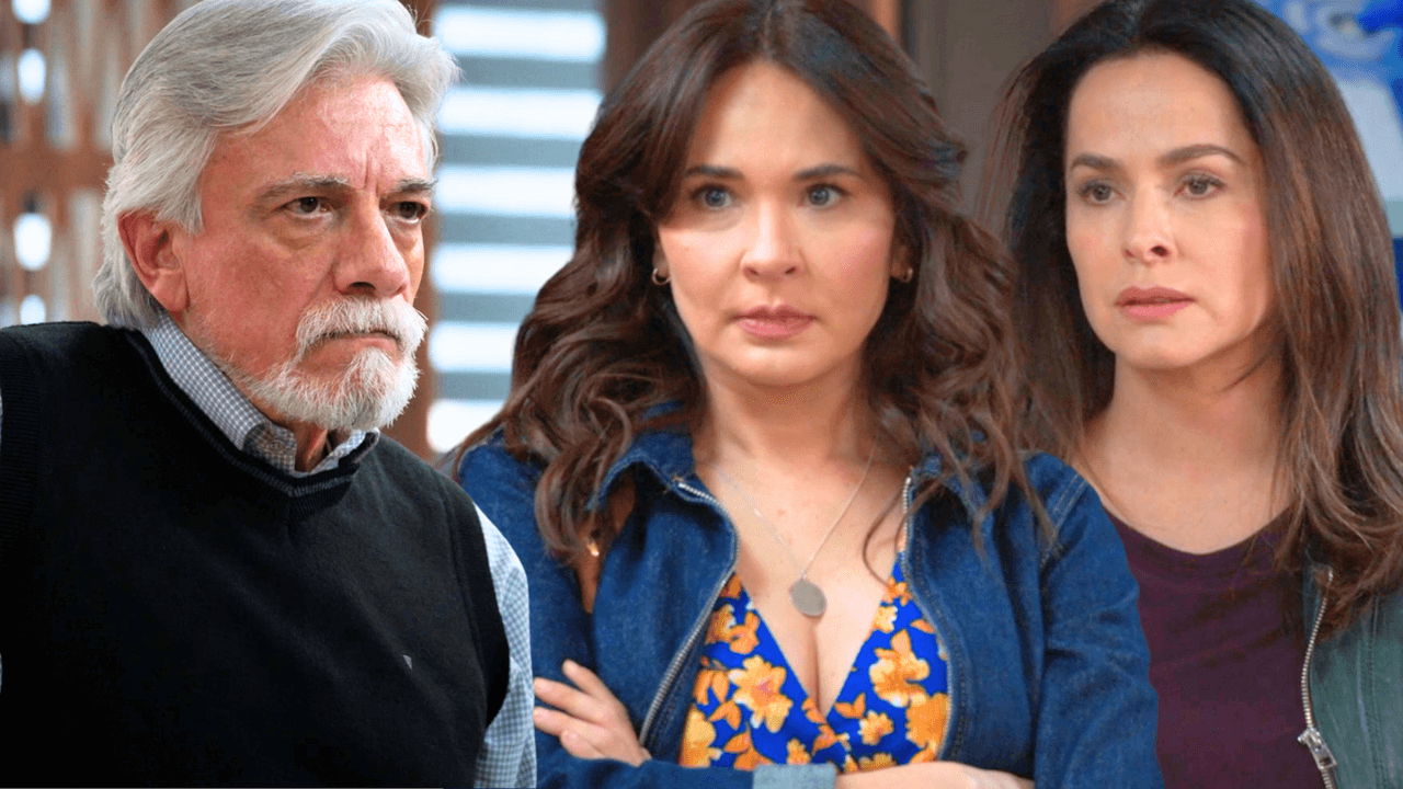 Delfino amenaza con revelar el secreto de Mónica y Rebeca | Hermanas, Un amor Compartido | Capítulo 64