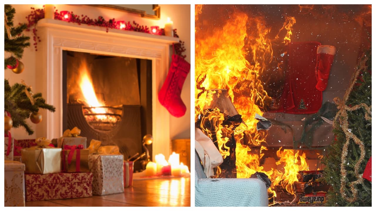 Según la 
<a href="https://www.nfpa.org/es" target="_blank">Asociación Nacional de Protección contra Incendios (NFPA)</a>, entre 2015 y 2019, 
<b>hubo 160 incendios en los hogares</b>, generados por árboles navideños. Pero ese no es el único elemento que puede generar fuego en Navidad. 
<br>