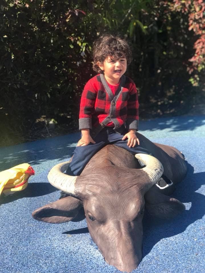 Para Orlando Segura no hay nada más importante que dedicarle tiempo de calidad a su pequeño.