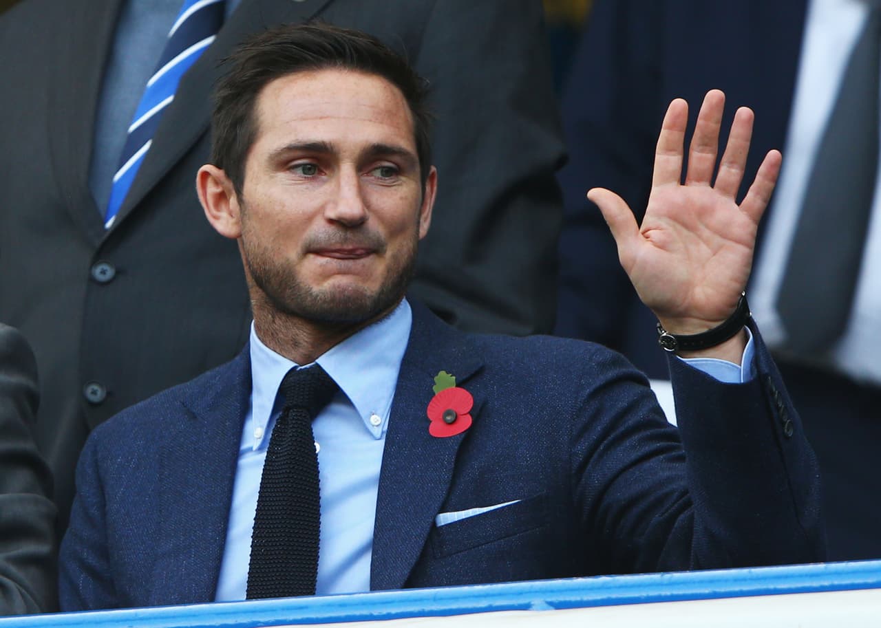 Frank Lampard se divierte mientras compra un helado