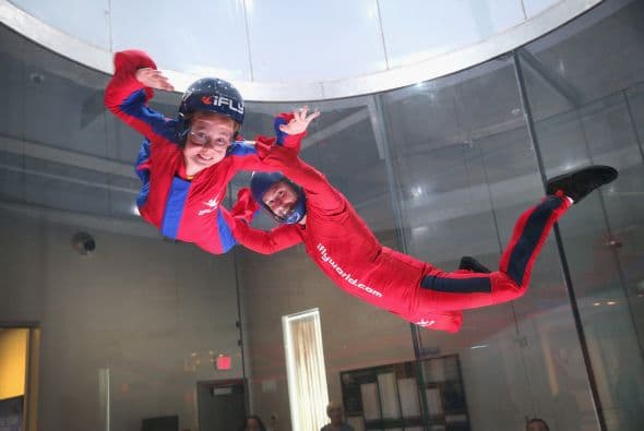 Ahora aquellos temerarios pueden sentir que vuelan sin necesidad de saltar un avión o incluso hacerlo bajo techo.