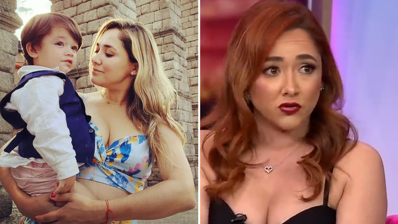 Le preguntan a Sherlyn “dónde está el papá de su hijo” en pleno show de tv y así responde