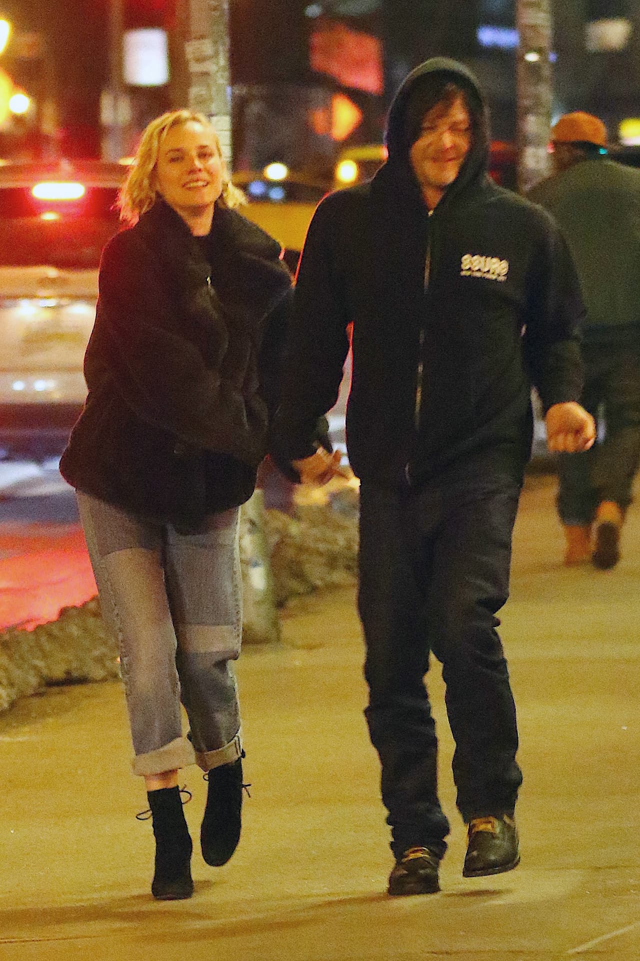 Diane Kruger y Norman Reedus ahora son pareja.