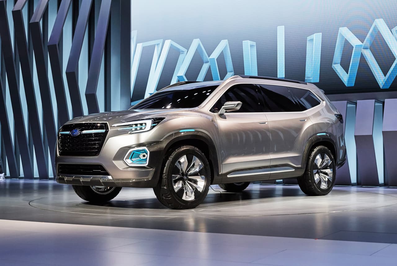 Subaru presentó su enorme SUV en el Auto Show de Los Angeles: llega el Viziv-7 Concept