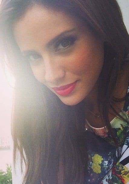 Un impresionante atardecer en la tierra natal de Aleyda Ortiz.