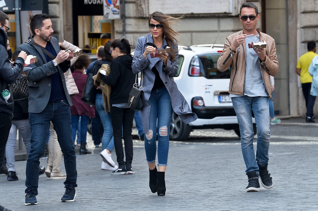 Sofía Vergara está de vacaciones en Roma sin su esposo, Joe Manganiello.