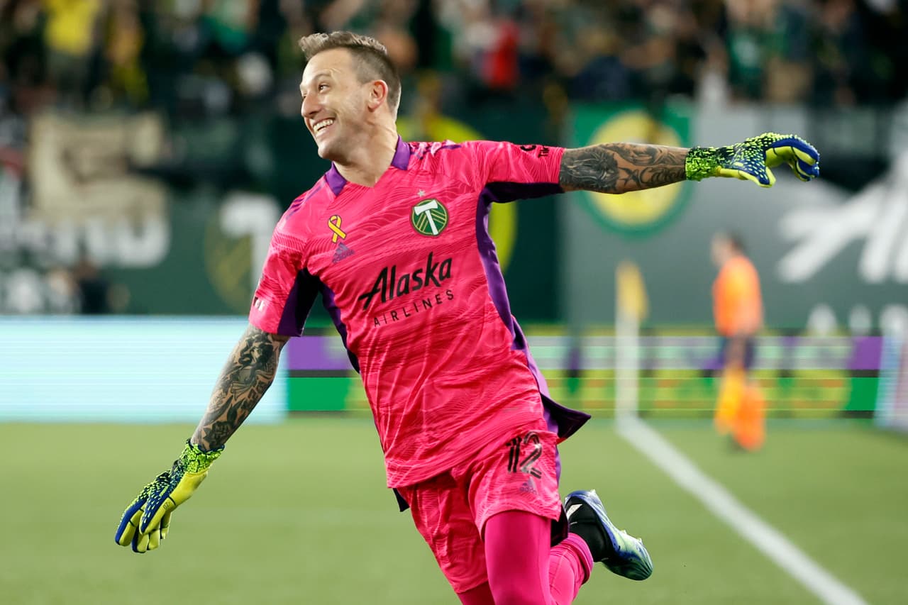 El arquero Steve Clark volvió a tener una presentación muy sólida.
<br>