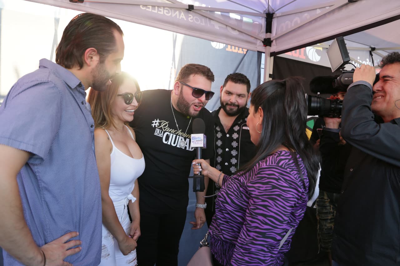 Nuestros amigos de
<b>El Gordo y La Flaca</b> también estuvieron presentes para captar todo lo acontecido.