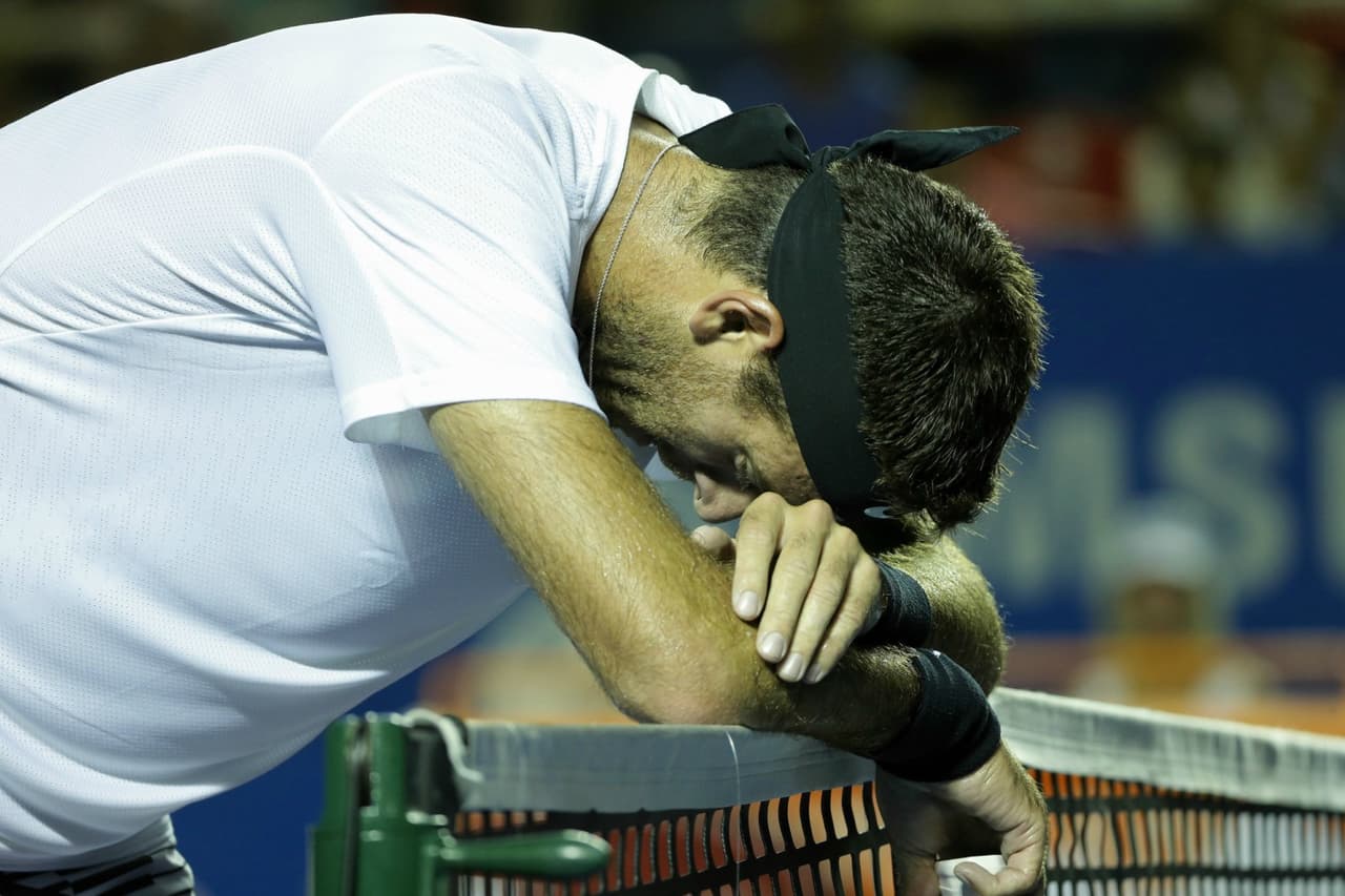 Confirmado: Del Potro no irá al Abierto Mexicano de Tenis