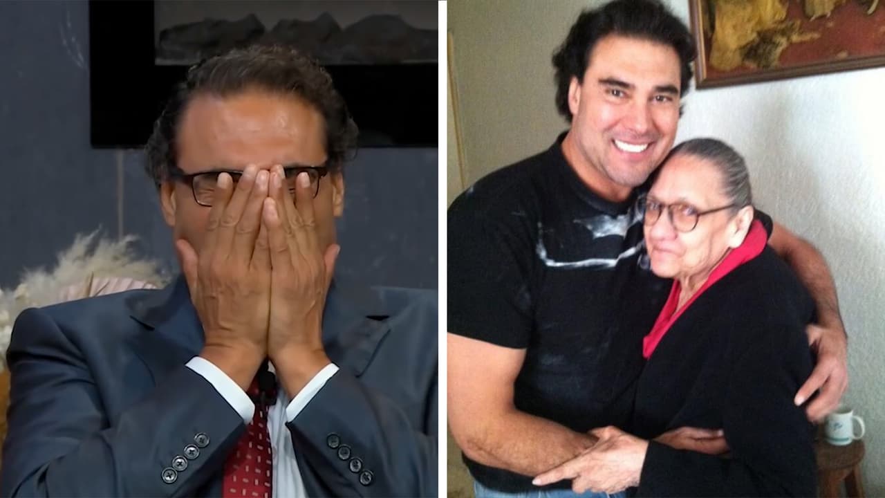 Eduardo Yáñez rompe en llanto al recordar a su madre y recibe el mejor consejo para superar su muerte