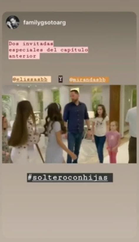 <b><a href="https://www.univision.com/famosos/hijas-de-geraldine-bazan-y-gabriel-soto-debutan-en-la-misma-telenovela-donde-aparece-irina-baeva-fotos">Debutó como actriz con una pequeña aparición junto con su hermana Alexa Miranda en 'Soltero con hijas'</a></b>, telenovela que fue protagonizada por su padre y donde también participó Irina Baeva.
