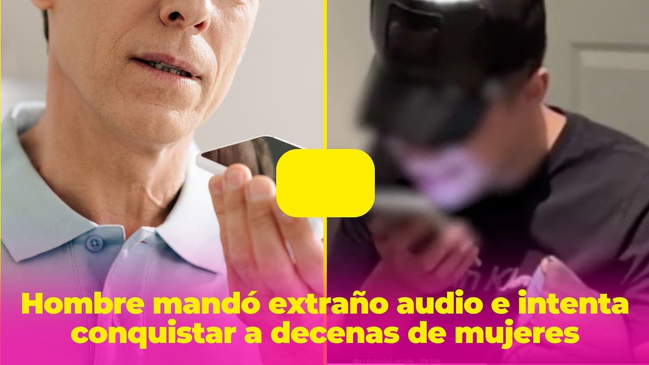Mandó un extraño audio para intentar conquistar a decenas de mujeres: el mensaje es muy raro