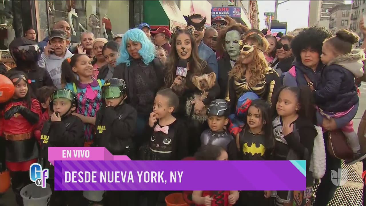 Desde Nueva York Gelena Solano nos presumió su vestuario de gatita.