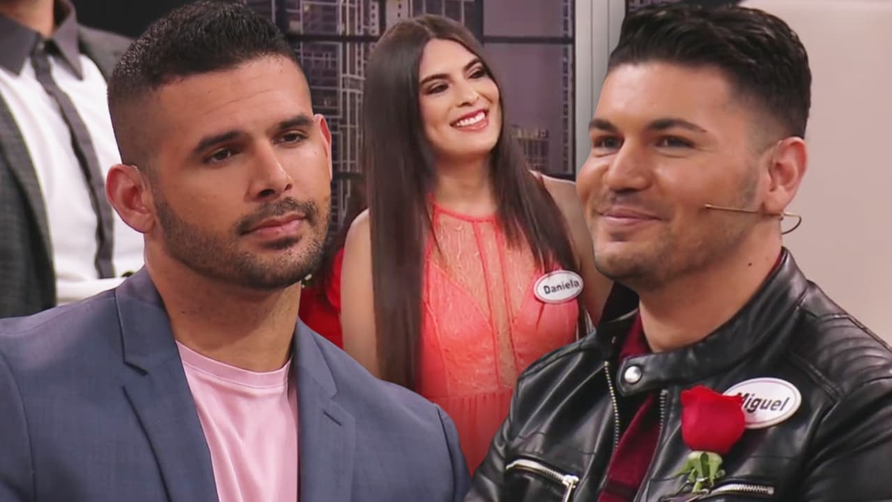 Miguel protagonizó un momento inesperado del show luego de que Jordan rechazara a Daniela. El amoroso contó que 
<b><a href="https://www.univision.com/shows/enamorandonos/miguel-flecho-a-daniela-a-quien-conocio-cuando-jordan-aun-salia-con-ella-video" target="_blank">había conocido a la flechada cuando aún salía con su compañero del palco</a></b> y había quedado cautivado, así que no podía dejarla ir aunque ella tenía sus dudas.