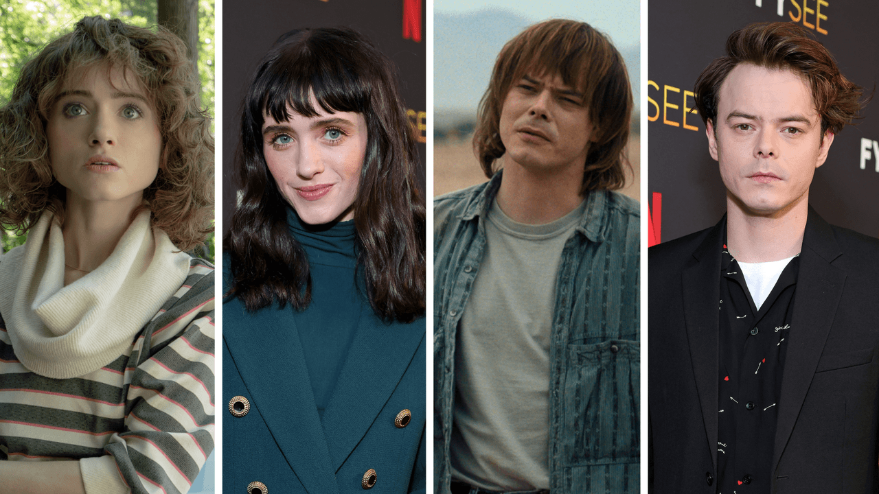 Natalia Dyer y Charlie Heaton