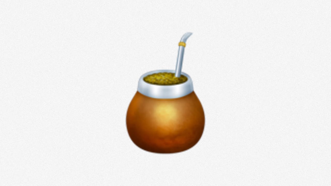 El ícono del mate, la bebida tradicional del Cono Sur ha conseguido un lugar entre los emojis que estarán ahora en los celulares de millones.