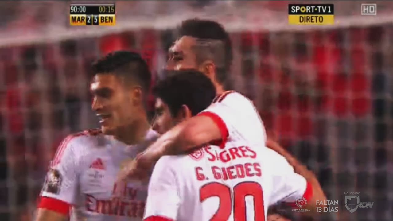 Benfica gana la Copa de la Liga de Portugal con gol de Raúl Jiménez