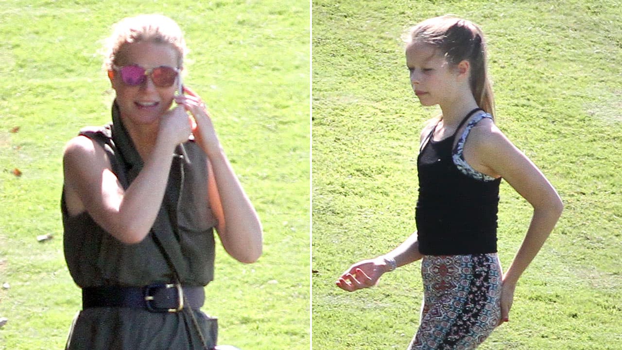 Así la captaron los paparazzi en Argentina.