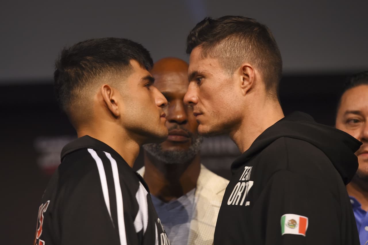 Ortiz quiere sorprender a Rocha en este combate de peso welter.