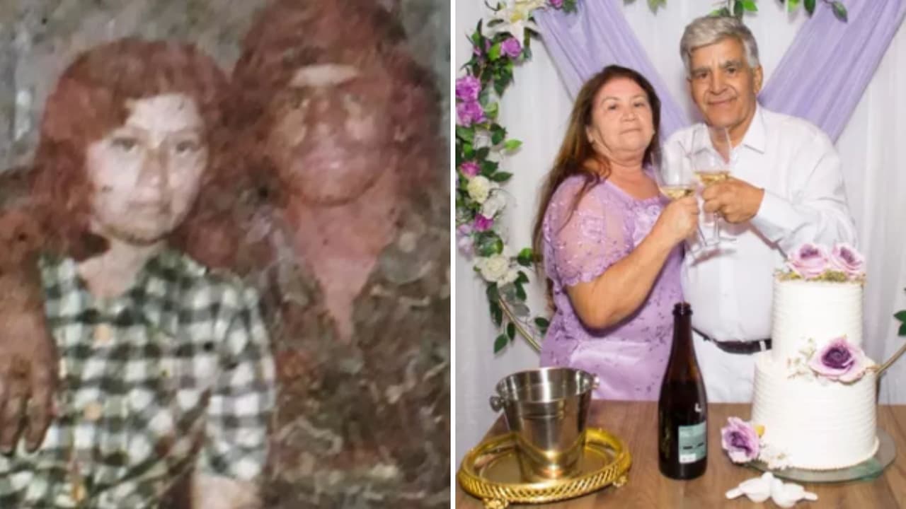 Novios de adolescencia se reencuentran tras 40 años y se casan: así fue su historia de amor
