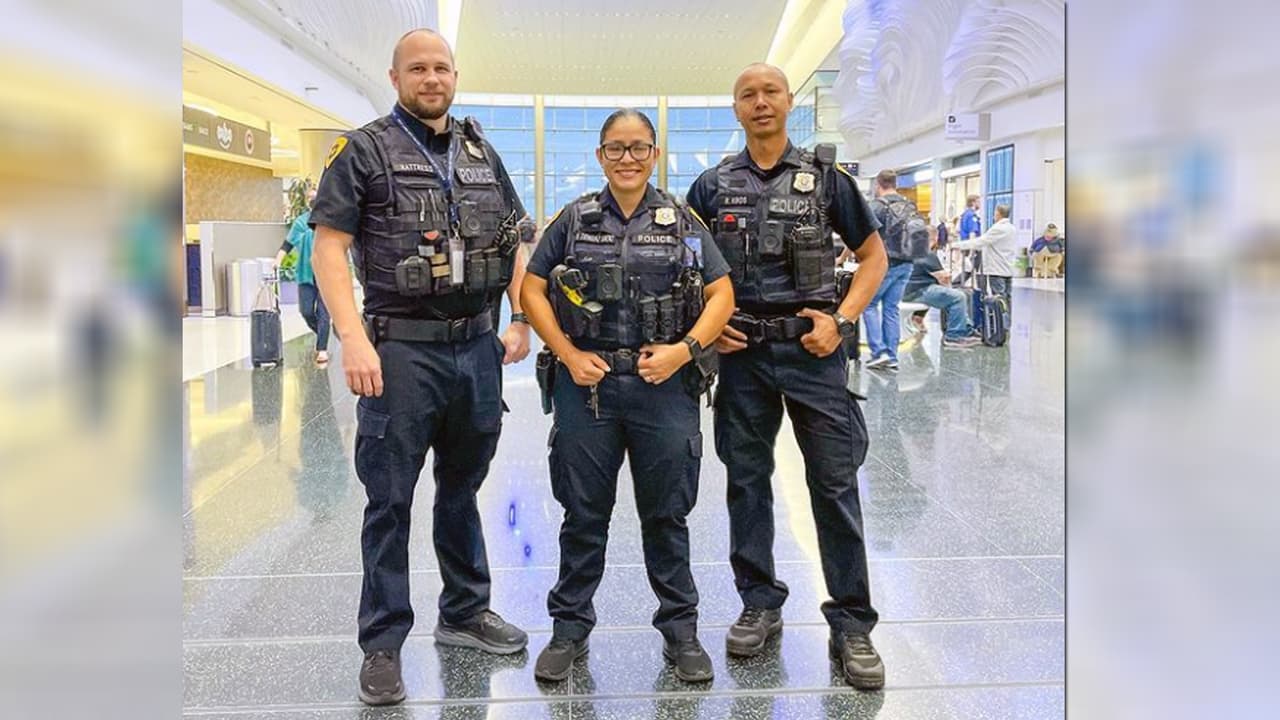 Después de unos seis años trabajando en la seguridad del aeropuerto de Salt Lake City, el departamento de policía le abrió sus puertas a Berenice.