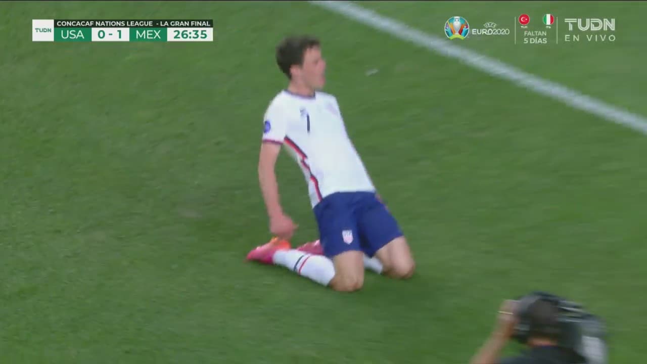 ¡Reacciona el Team USA! Gio Reyna logra el 1-1 y su primer gol oficial