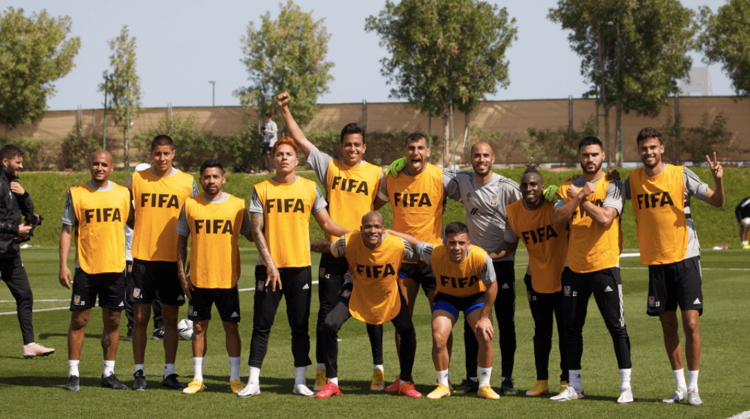 Tigres, a horas de su debut en el Mundial de Clubes.