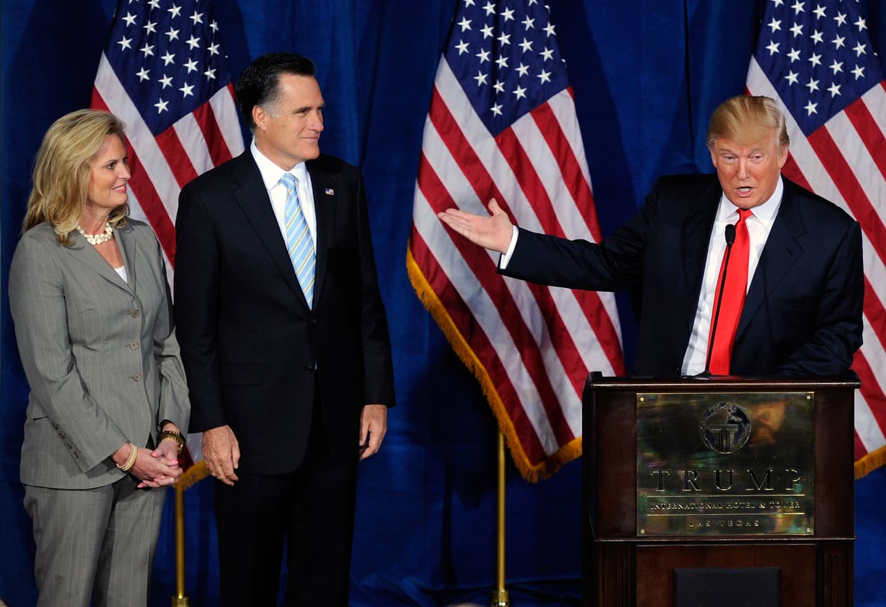 Donald Trump:  Mitt Romney es un “desagradecido” por la ayuda que le di 
