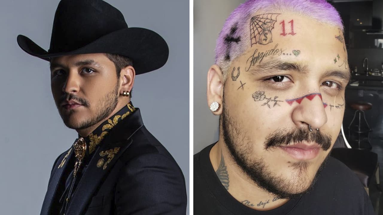 ¿A Nodal ya se le borraron los tatuajes? Fans dicen que su cara luce mejor que nunca