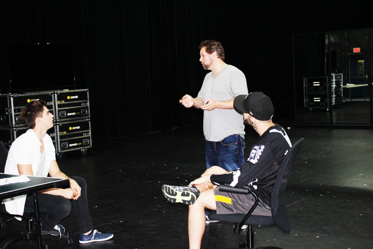 Los chicos de La Banda no paran ni un solo minuto. Nos metimos a sus ensayos y hasta en sus horas de estudio.