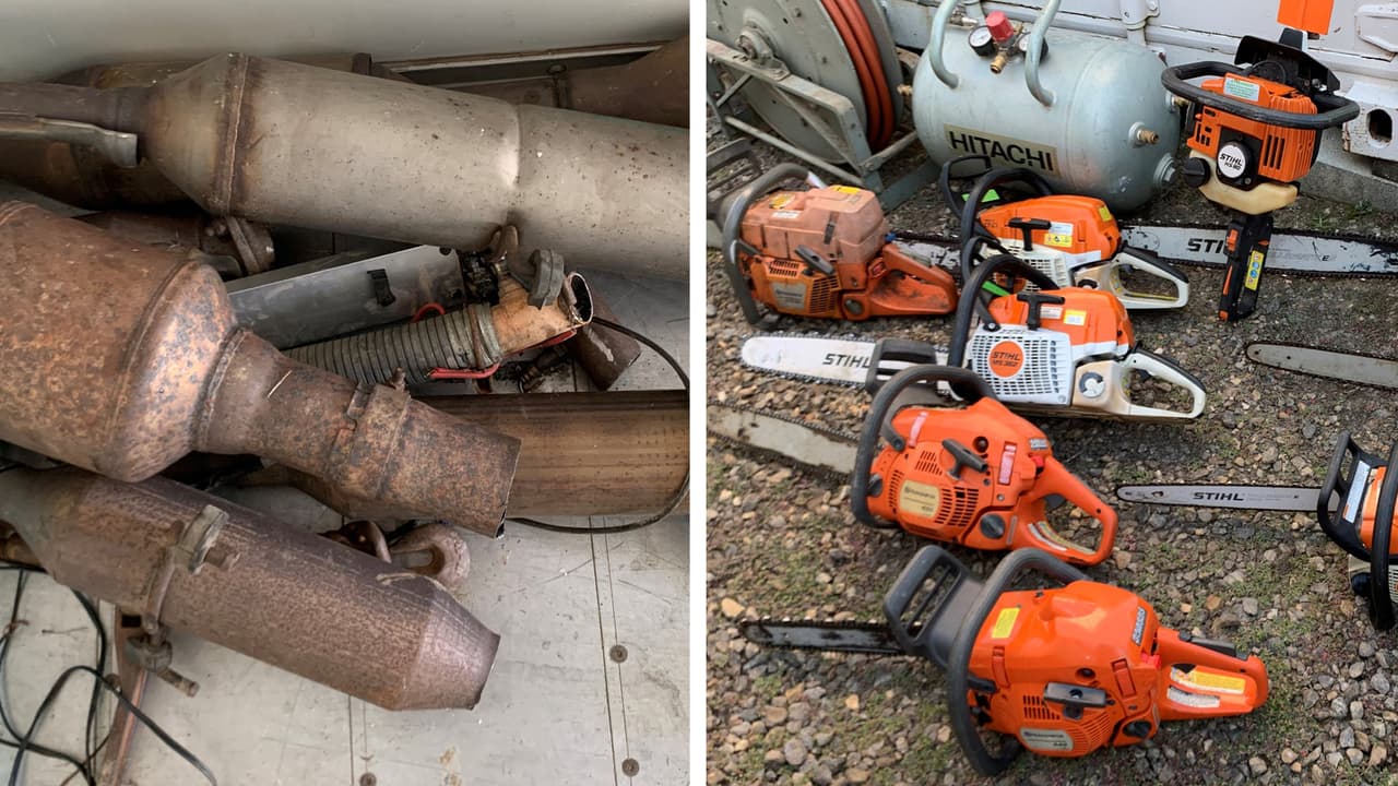 La Oficina del Alguacil del condado de Buncombe acusó a dos personas más de una red de robos que operaba en varios condados de Carolina del Norte.