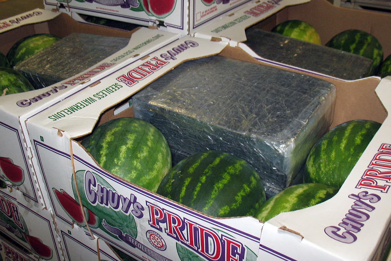 El orgullo de Chuy. Entre las sandías iba la marihuana.