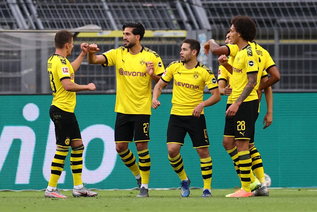 Con solitario gol de Emre Can, el Borussia Dortmund logra imponerse al Hertha Berlín en la jornada 30 de la Bundesliga.