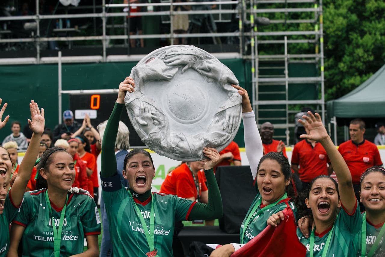 Campeonas vigentes Homeless World Cup