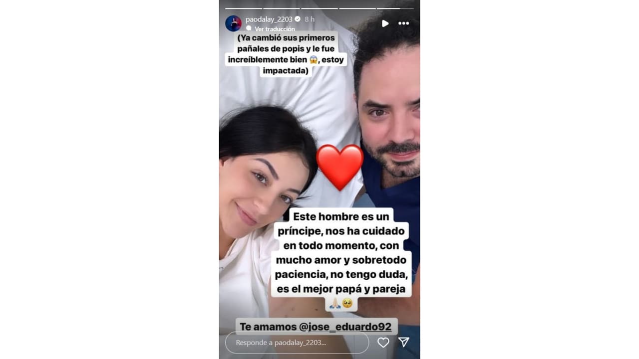José Eduardo Derbez se dejó ver luego del nacimiento de su hija Tessa.