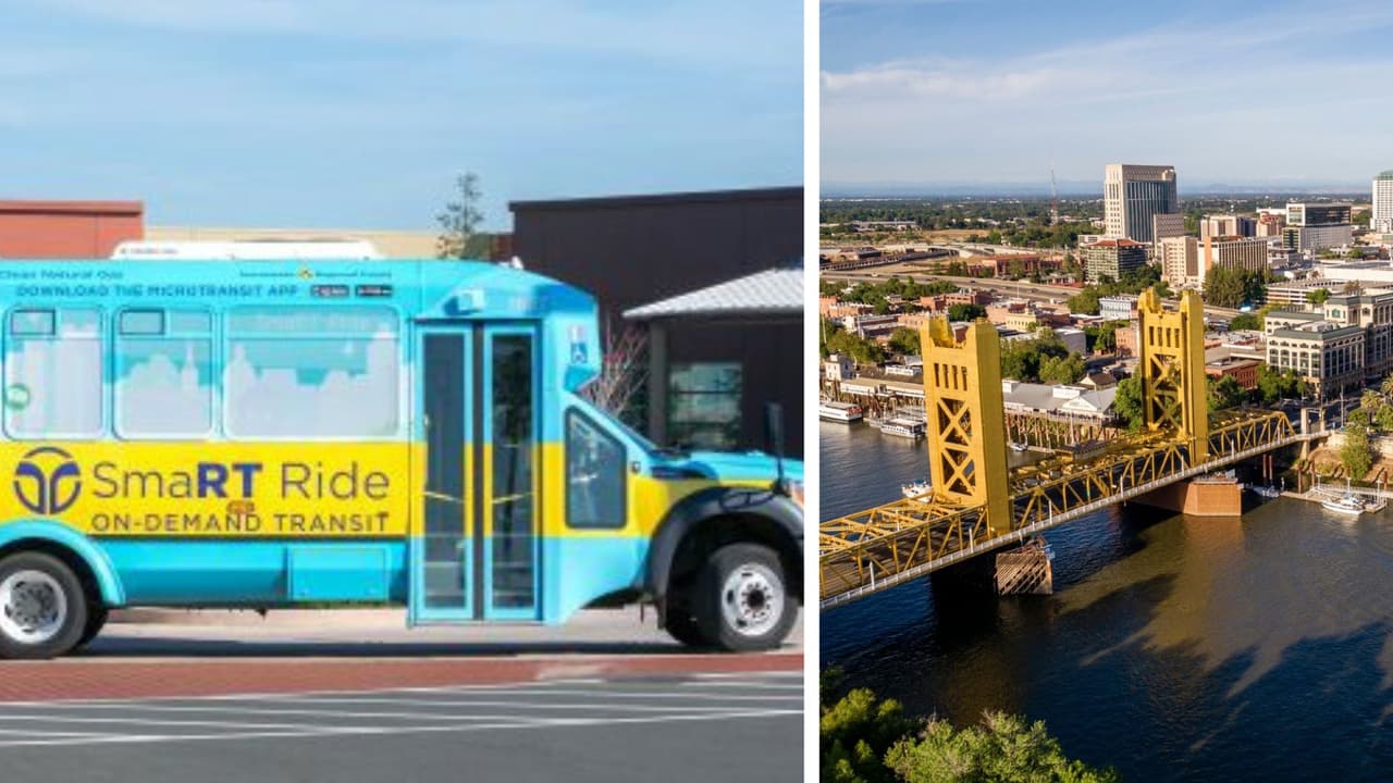 SacRT anuncia cambios de zonas para su servicio de de transporte SmaRT