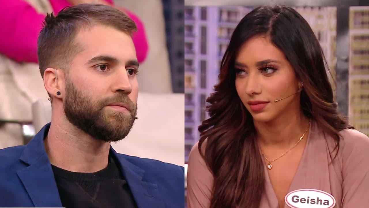 Esto le salió caro a él, pues después volvió a Enamorándonos pidiendo una oportunidad a la puertorriqueña e incluso le tocó ver cómo ella prefería a otro de sus flechados antes que a él. Ante su insistencia, Geisha cedió e intentaron una relación, pero al final ella volvió sola al palco de amorosos.