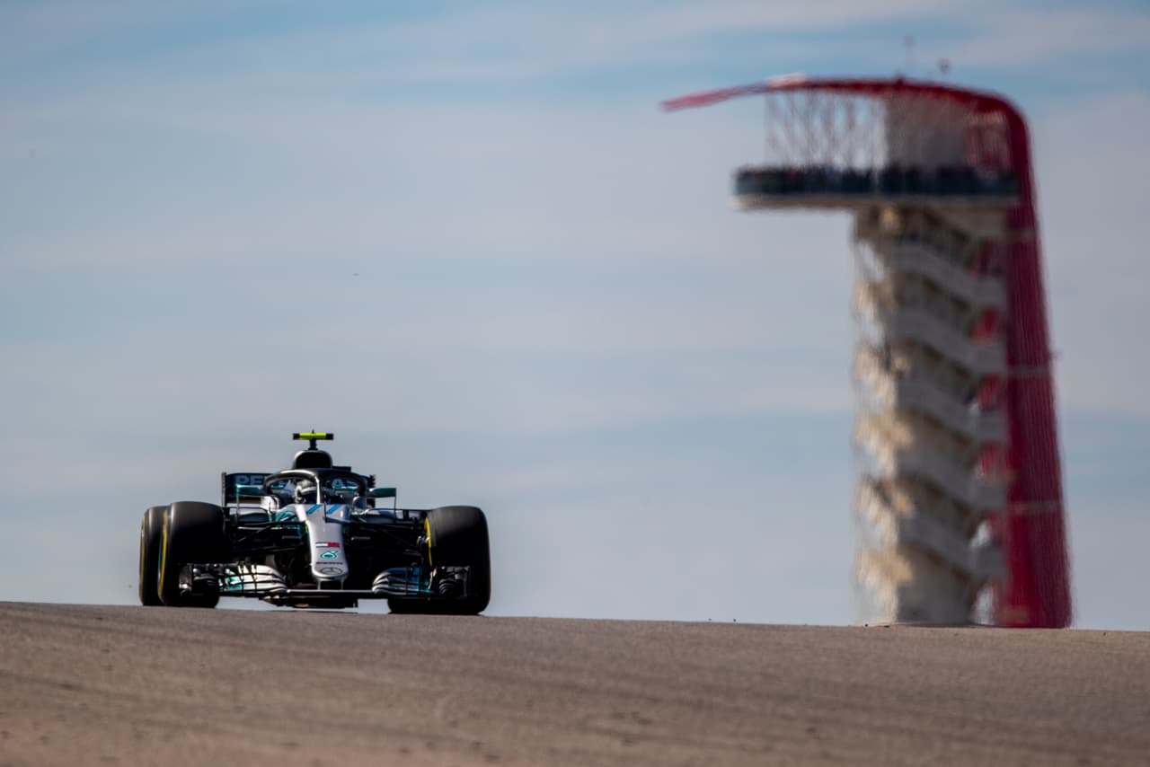 Valtteri Bottas de Mercedes obtuvo el sexto lugar con tiempo de 1:18.322.