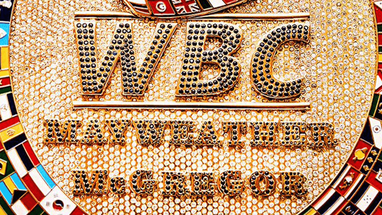 Winner of the Mayweather/McGregor fight gets special "Money Belt"