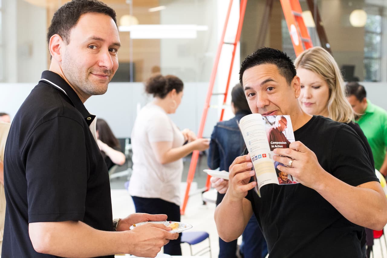 David Ríos captó lo que pasa detrás de bambalinas en Univision Austin.