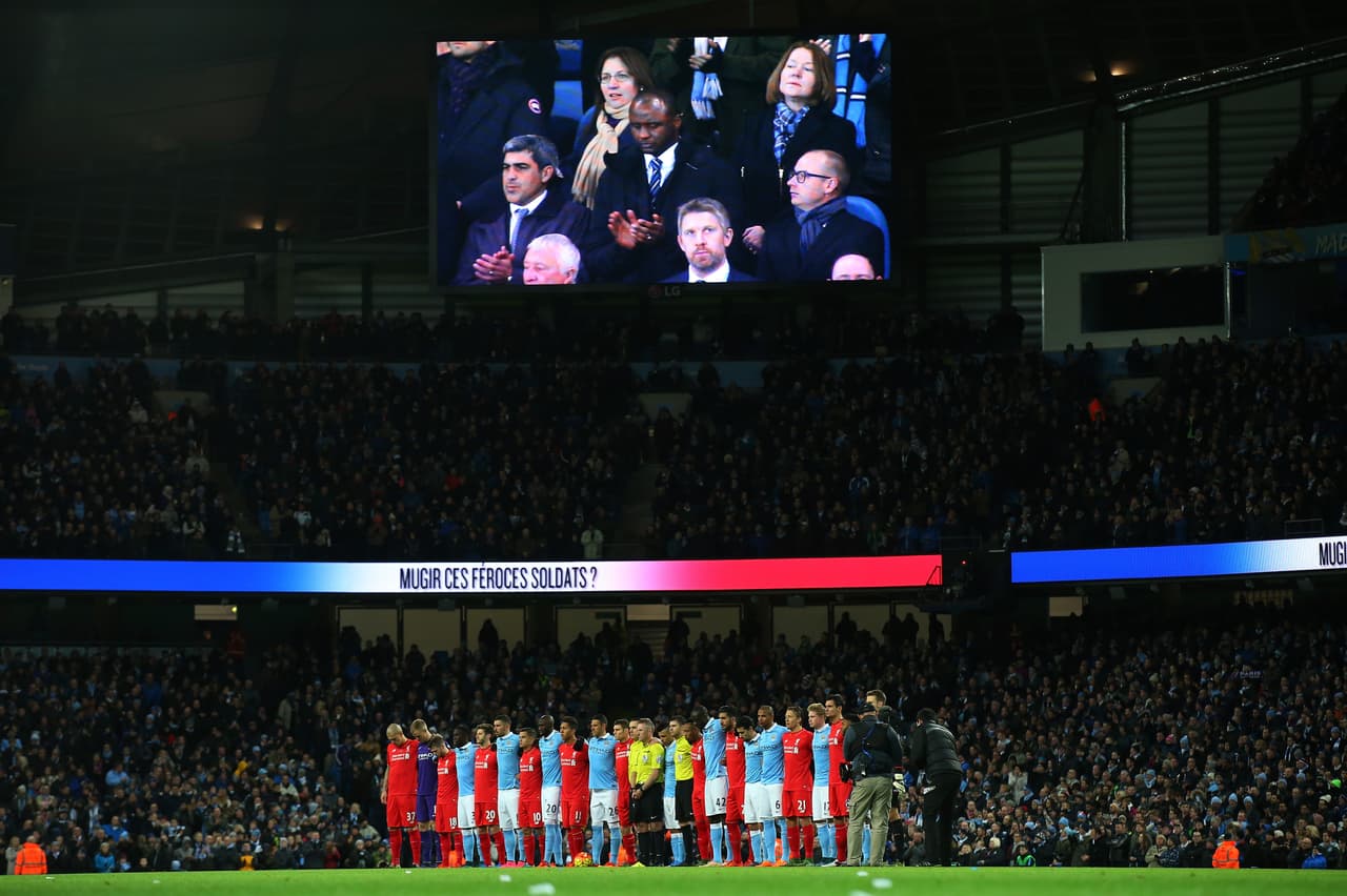 La Marsellesa sonó en los estadios de Inglaterra en lucha contra la barbarie