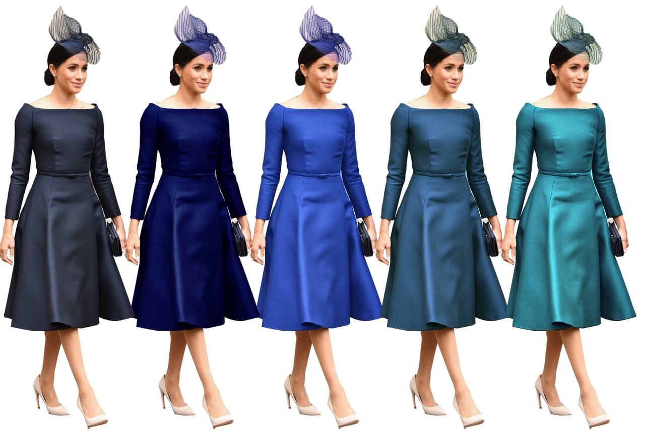 ¿Eres capaz de diferenciar estos cinco tipos de azul?