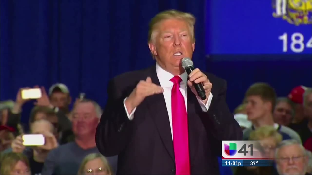 Hoy protestarán contra Trump frente a su evento de campaña en Long Island