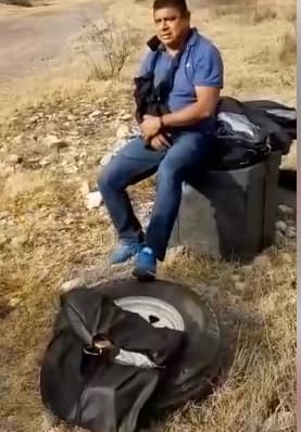 Uno de los lesionados, fue el bajista de la agrupación, quien se quebró la mano.