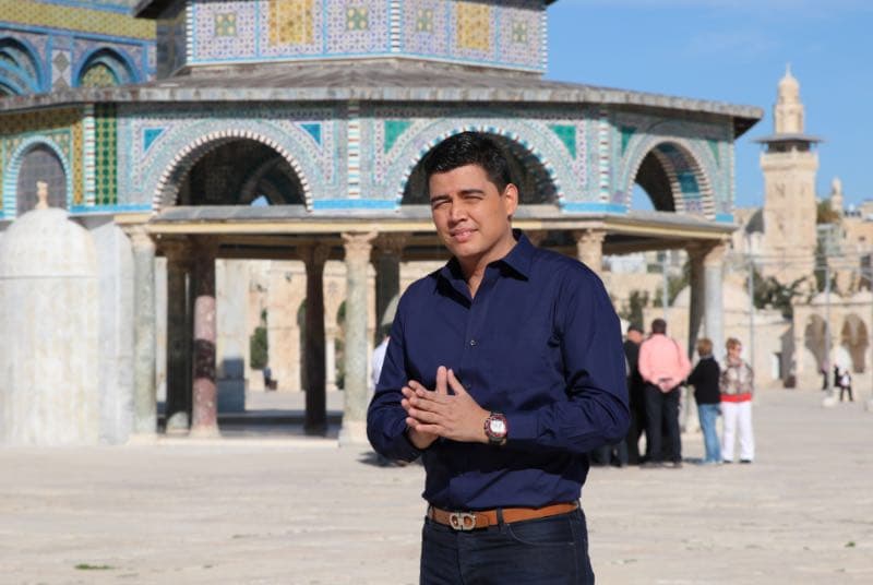 Orlando Segura vive la Semana Santa desde Israel.